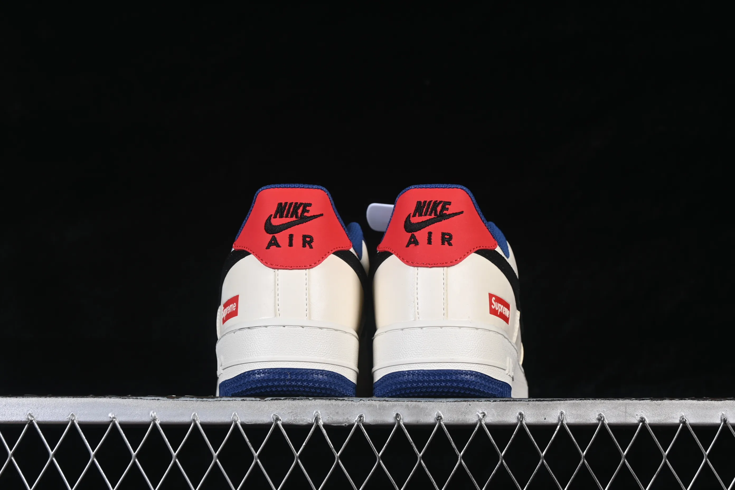 All categories Nk Air Force 1 Air Force series Nk Air Force 1 Low Air Force low-top Nike Air Force 1'07 Low joint white, blue, red and black Air Force 1 low-top casual sneakers CZ2959-100
